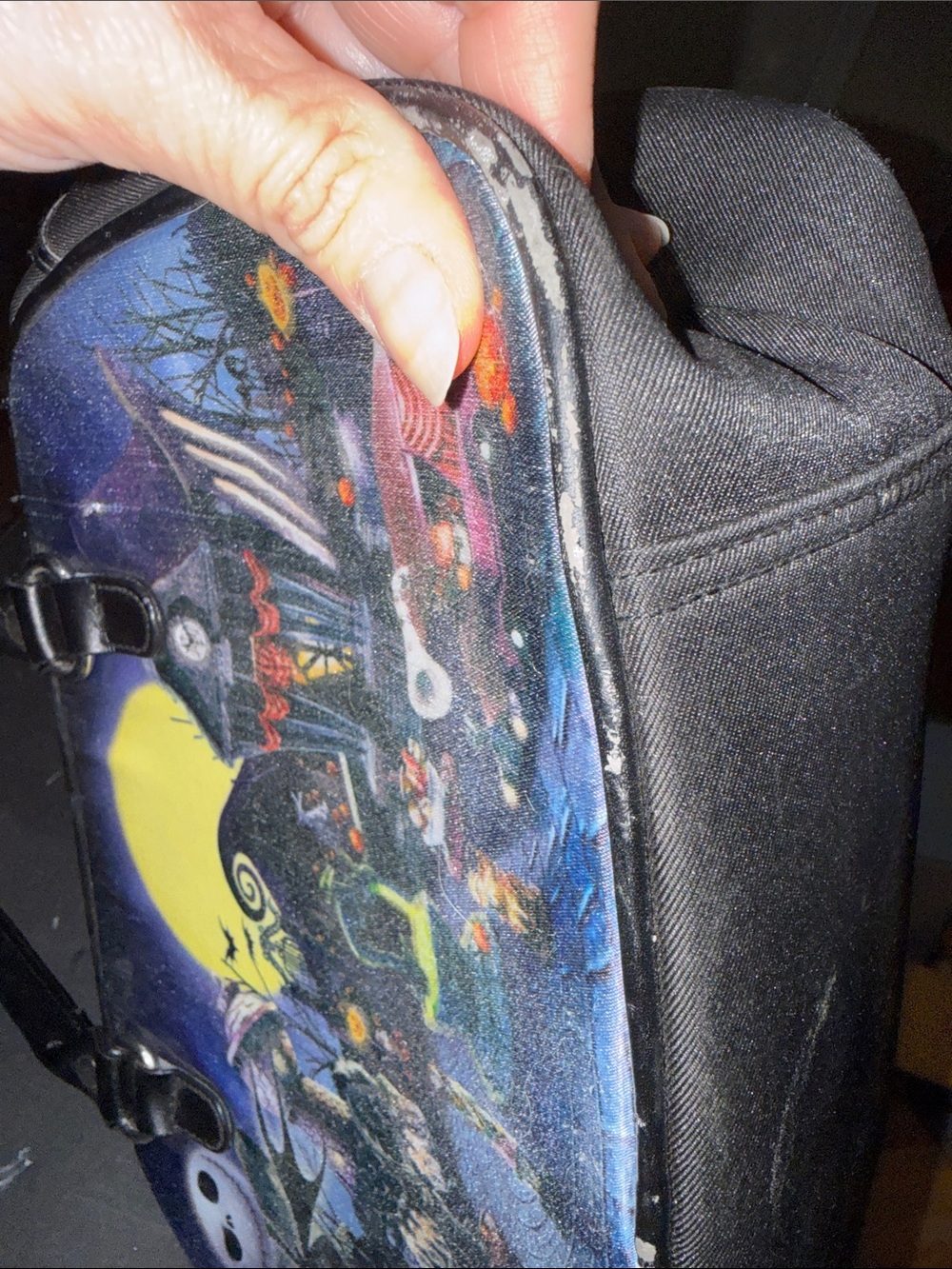 Bradford Exchange Nightmare Before Christmas Scene Handbag - Picture 5 of 16